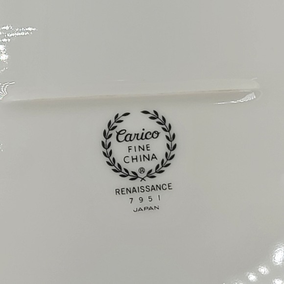 Carico Renaissance Fine China Japan Oval Serving Platter 13.5" - Picture 11 of 13